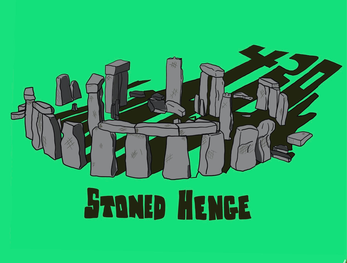 Stoned Henge Raglan