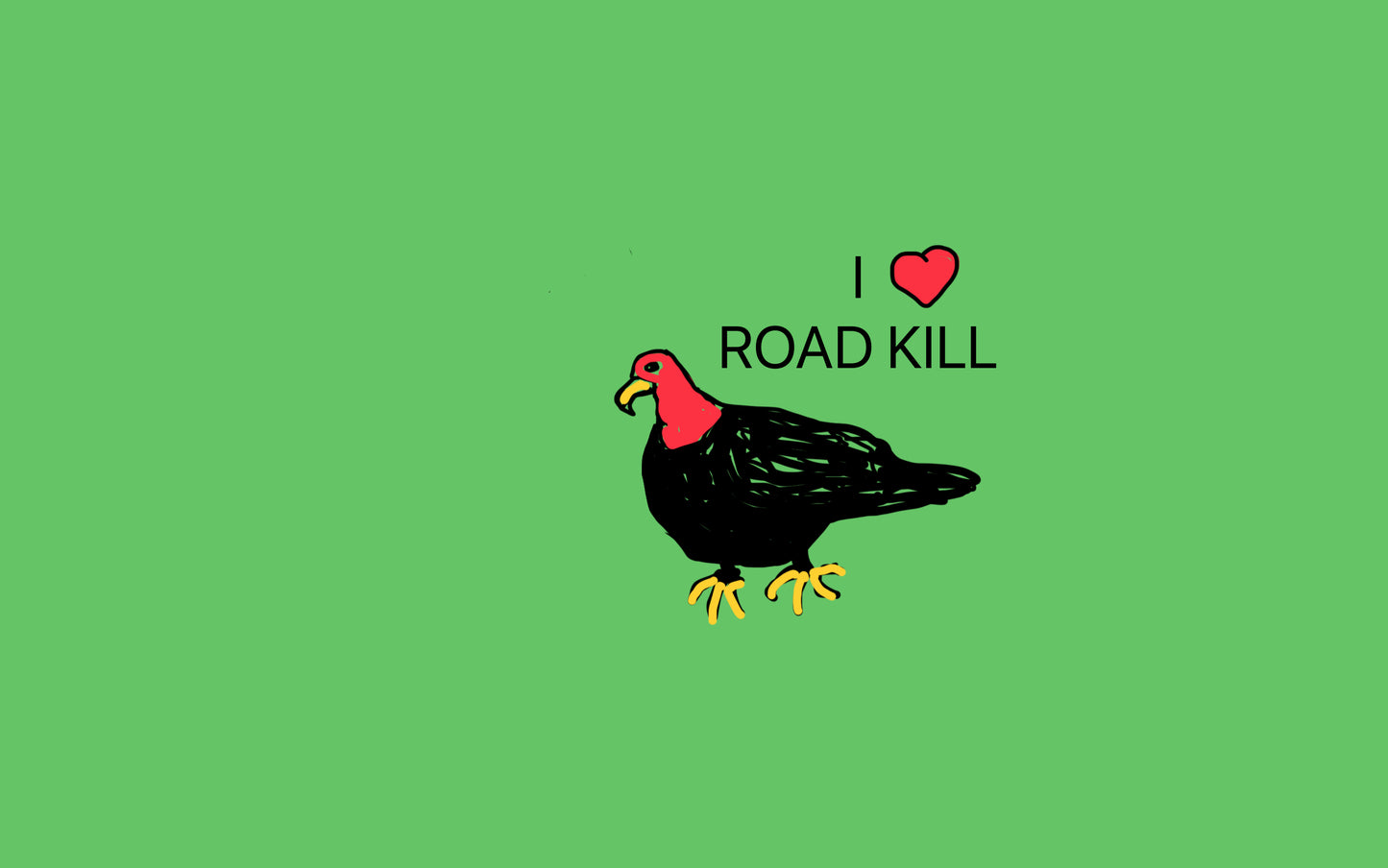 I Heart Roadkill Unisex T-Shirt