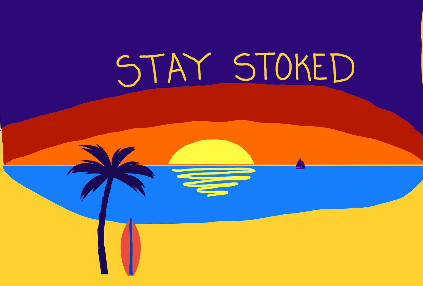 Stay Stoked Unisex T-Shirt