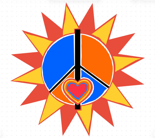 Peace Sun Unisex T-Shirt