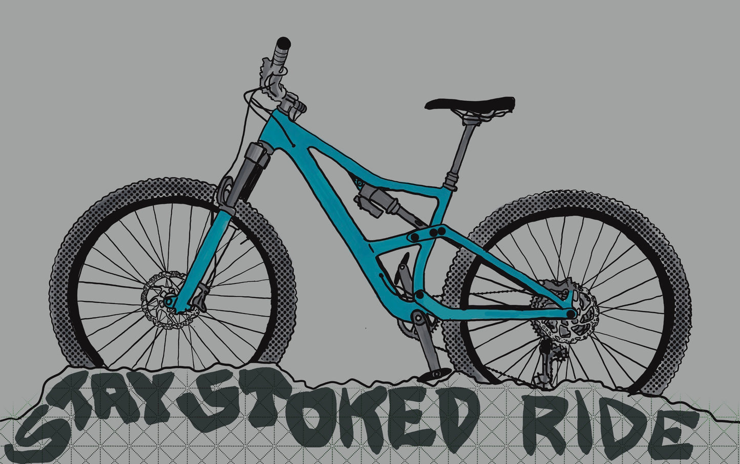 Stay Stoked Ride Tee